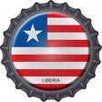 Liberia Novelty Metal Bottle Cap Sign BC-331