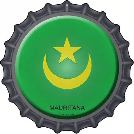 Mauritana Novelty Metal Bottle Cap Sign BC-348