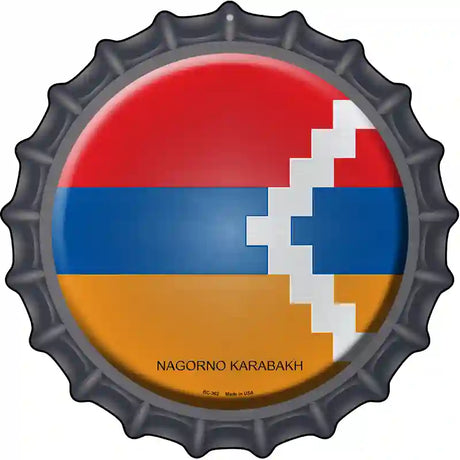 Nagorno Karabakh Novelty Metal Bottle Cap Sign BC-362