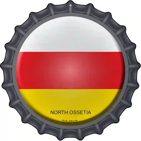 North Ossetia Novelty Metal Bottle Cap Sign BC-378