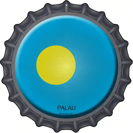 Palau Novelty Metal Bottle Cap Sign BC-383