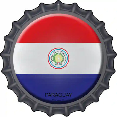 Paraguay Novelty Metal Bottle Cap Sign BC-387