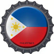 Philippines Novelty Metal Bottle Cap Sign BC-389