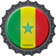 Senegal Novelty Metal Bottle Cap Sign BC-407