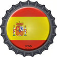 Spain Novelty Metal Bottle Cap Sign BC-421