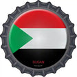 Sudan Novelty Metal Bottle Cap Sign BC-429