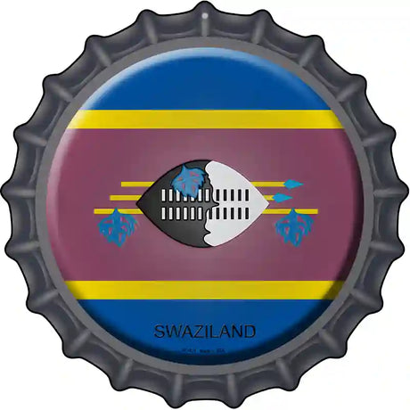 Swaziland Novelty Metal Bottle Cap Sign BC-431