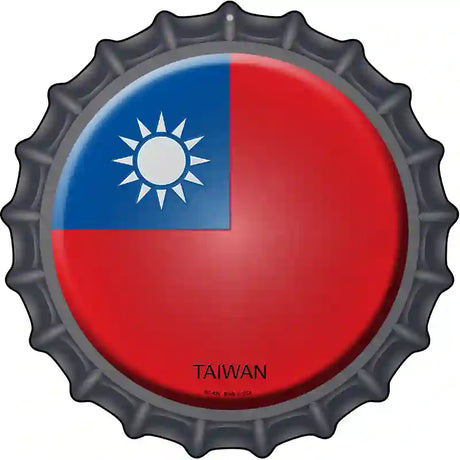 Taiwan Novelty Metal Bottle Cap Sign BC-436