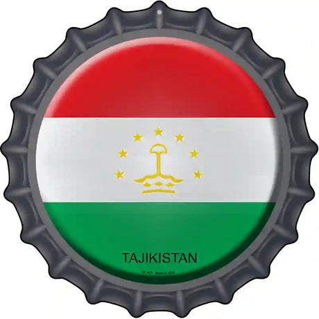 Tajikistan Novelty Metal Bottle Cap Sign BC-437