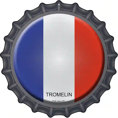 Tromelin Novelty Metal Bottle Cap Sign BC-450