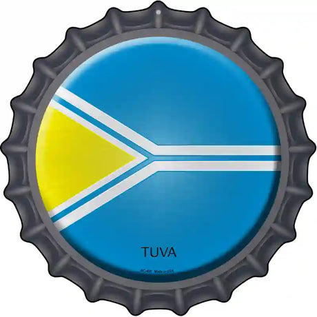 Tuva Novelty Metal Bottle Cap Sign BC-455