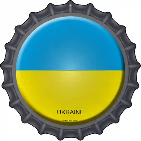 Ukraine Novelty Metal Bottle Cap Sign BC-459