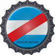 Uruguay Artigas Novelty Metal Bottle Cap Sign BC-466