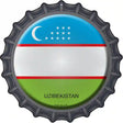 Uzibekistan Novelty Metal Bottle Cap Sign BC-468