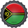 Vanuatu Novelty Metal Bottle Cap Sign BC-469