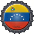 Venezuela Novelty Metal Bottle Cap Sign BC-471