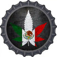 Mexican Pot Novelty Metal Bottle Cap Sign BC-752