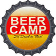 Beer Camp Novelty Metal Bottle Cap Sign BC-753