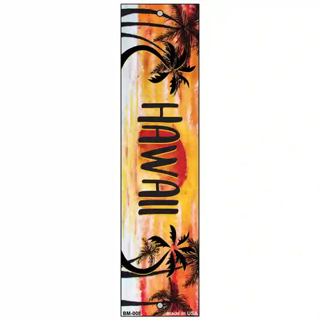 Hawaii Novelty Metal Bookmark BM-008