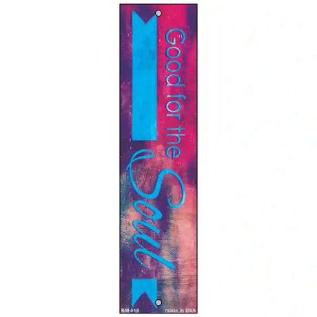 Good for the Soul Novelty Metal Bookmark BM-018