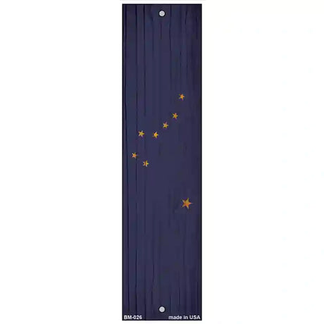 Alaska Flag Novelty Metal Bookmark BM-026