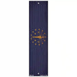 Indiana Flag Novelty Metal Bookmark BM-038