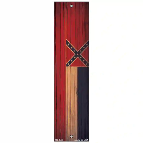 Mississippi Flag Novelty Metal Bookmark BM-048