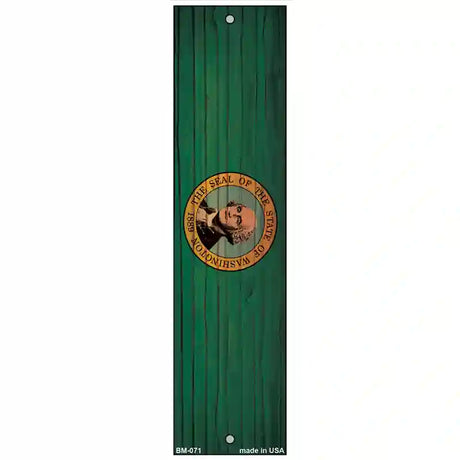 Washington Flag Novelty Metal Bookmark BM-071