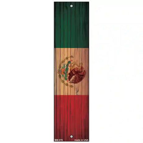 Mexico Flag Novelty Metal Bookmark BM-075