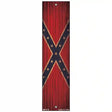 Confederate Flag Novelty Metal Bookmark BM-076