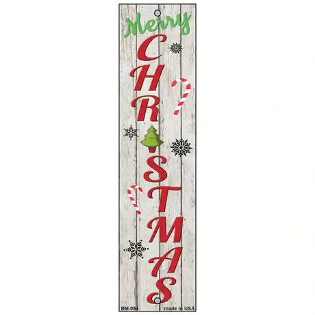 Merry Christmas Novelty Metal Bookmark BM-094