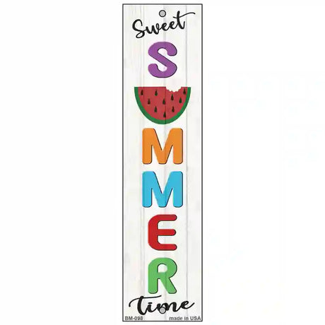 Sweet Summer Time Novelty Metal Bookmark BM-098