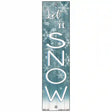 Let It Snow Novelty Metal Bookmark BM-107