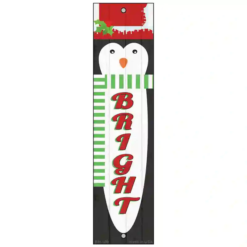 Penguin Bright Novelty Metal Bookmark BM-109