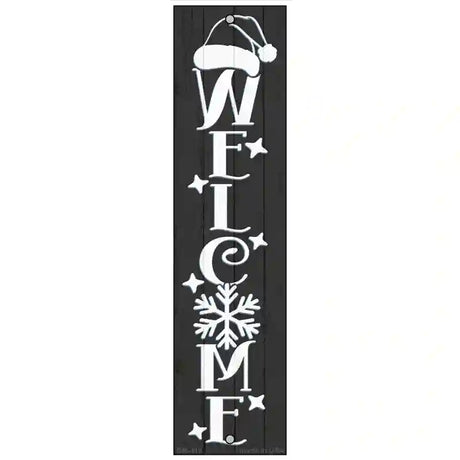 Welcome Hat Black Novelty Metal Bookmark BM-119