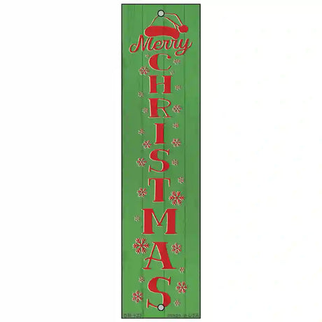 Merry Christmas Green Novelty Metal Bookmark BM-123