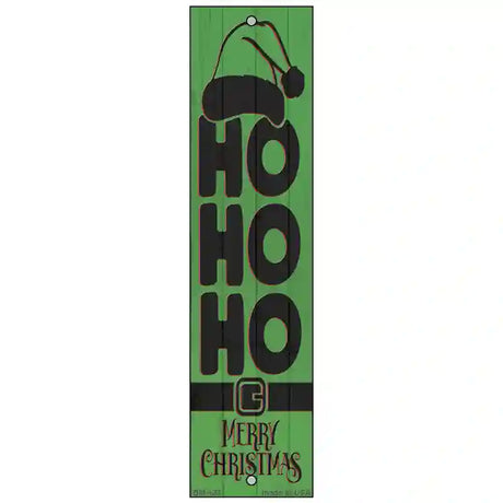 Ho Ho Ho Green Novelty Metal Bookmark BM-127