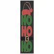 Ho Ho Ho Black Novelty Metal Bookmark BM-128