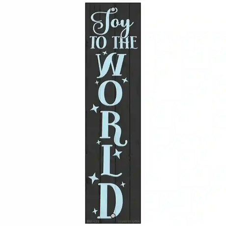 Joy To The World Black Novelty Metal Bookmark BM-131