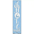 Oh Holy Night Blue Novelty Metal Bookmark BM-147