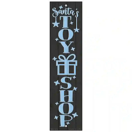 Santas Toy Shop Black Novelty Metal Bookmark BM-149