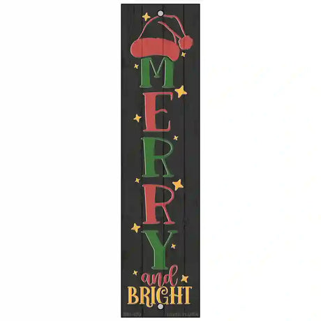 Merry and Bright Black Novelty Metal Bookmark BM-150