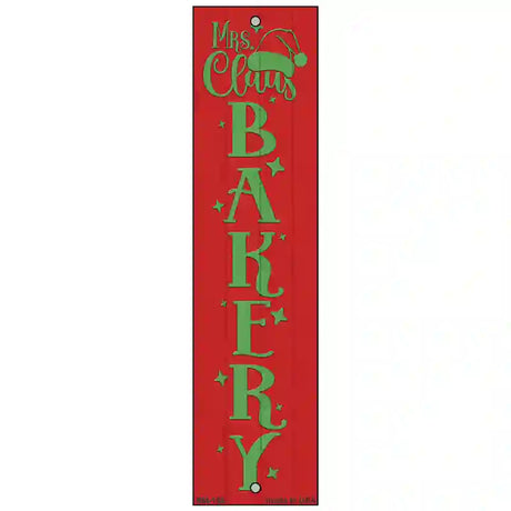 Mrs Claus Bakery Red Novelty Metal Bookmark BM-153