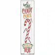 Candy Canes Sold Here White Novelty Metal Bookmark BM-156