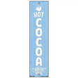 Hot Cocoa Blue Novelty Metal Bookmark BM-159