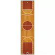 Basketball Court Novelty Metal Bookmark