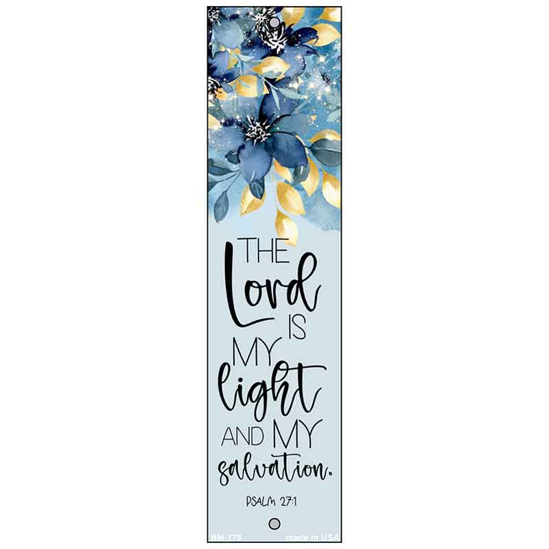 The Lord is My Light Novelty Metal Bookmark BM-179