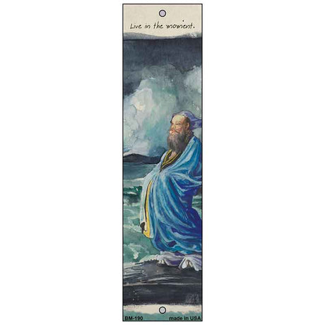 Tranquil Ocean Monk Novelty Metal Bookmark BM-190