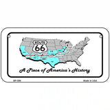 A Piece Of History Novelty Metal License Plate 6" x 3" (BP)