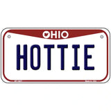 Hottie Ohio Metal Novelty License Plate 6" x 3" (BP)